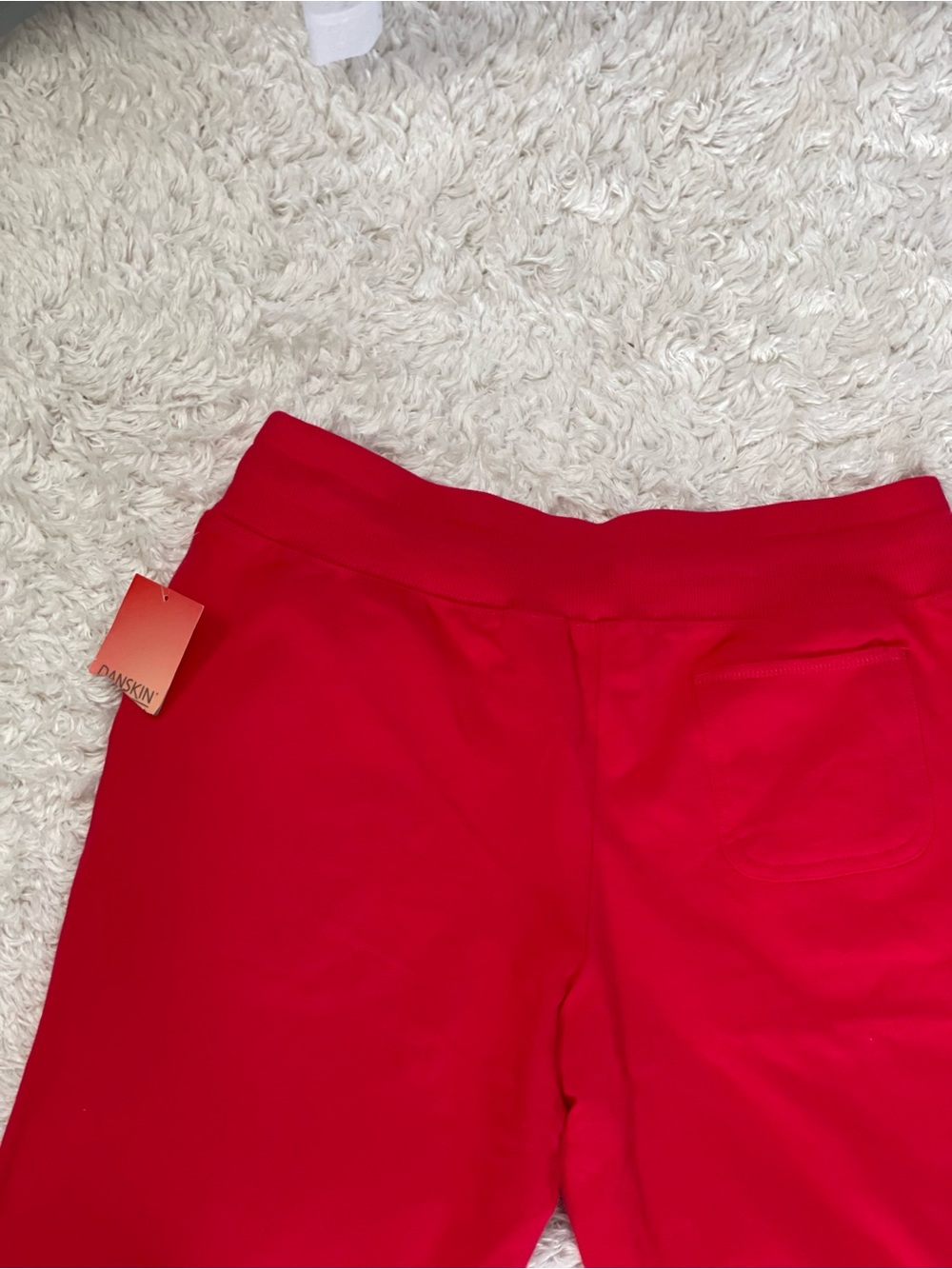 Danskin Now Bright Red Girls' Jogger Sweatpants